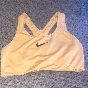 Orange Nike Sports Bra